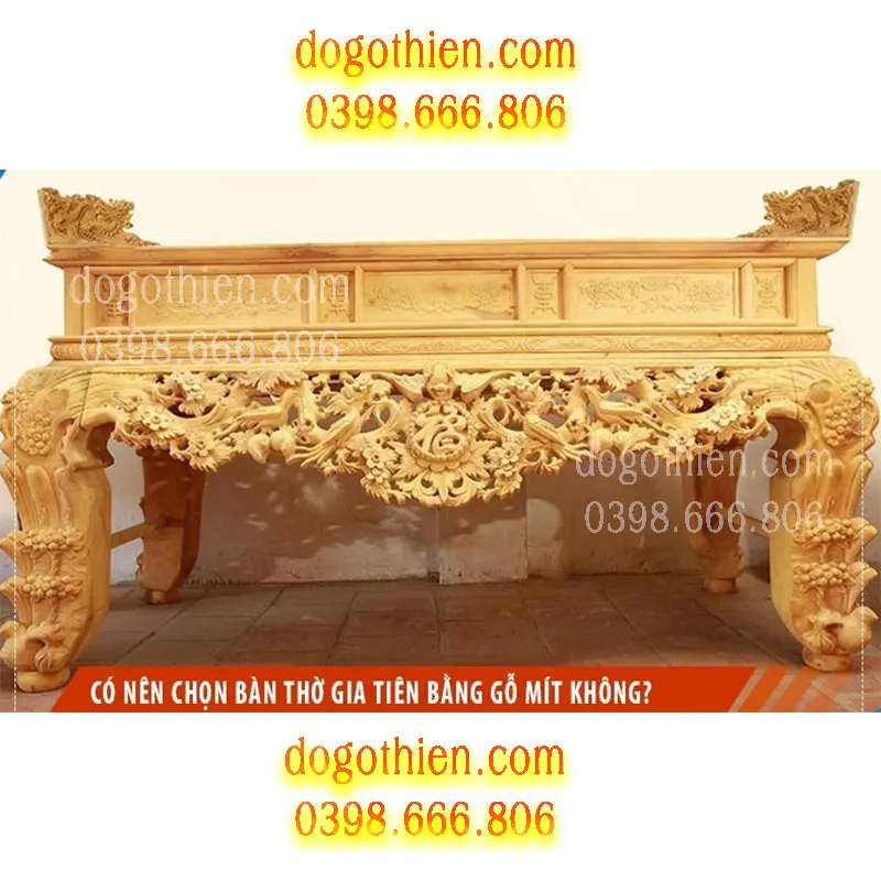 title% Gỗ làm bàn thờ