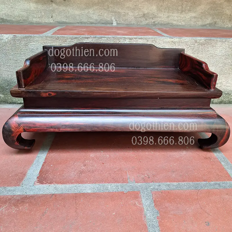 Sập Ba Thành Mini Gỗ Trắc