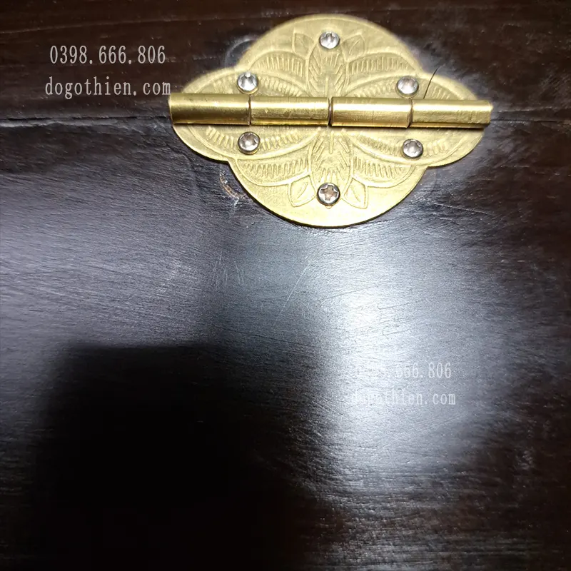 Hộp Đựng Đồ Trang Sức Chân Quỳ Gỗ Trắc Đỏ Đen Cao Cấp Hộp Đựng Đồ Trang Sức