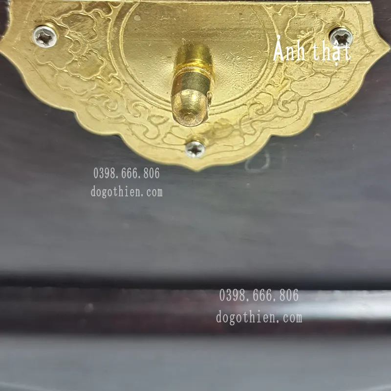 Hộp Đựng Đồ Trang Sức Chân Quỳ Gỗ Trắc Đỏ Đen Cao Cấp Hộp Đựng Đồ Trang Sức
